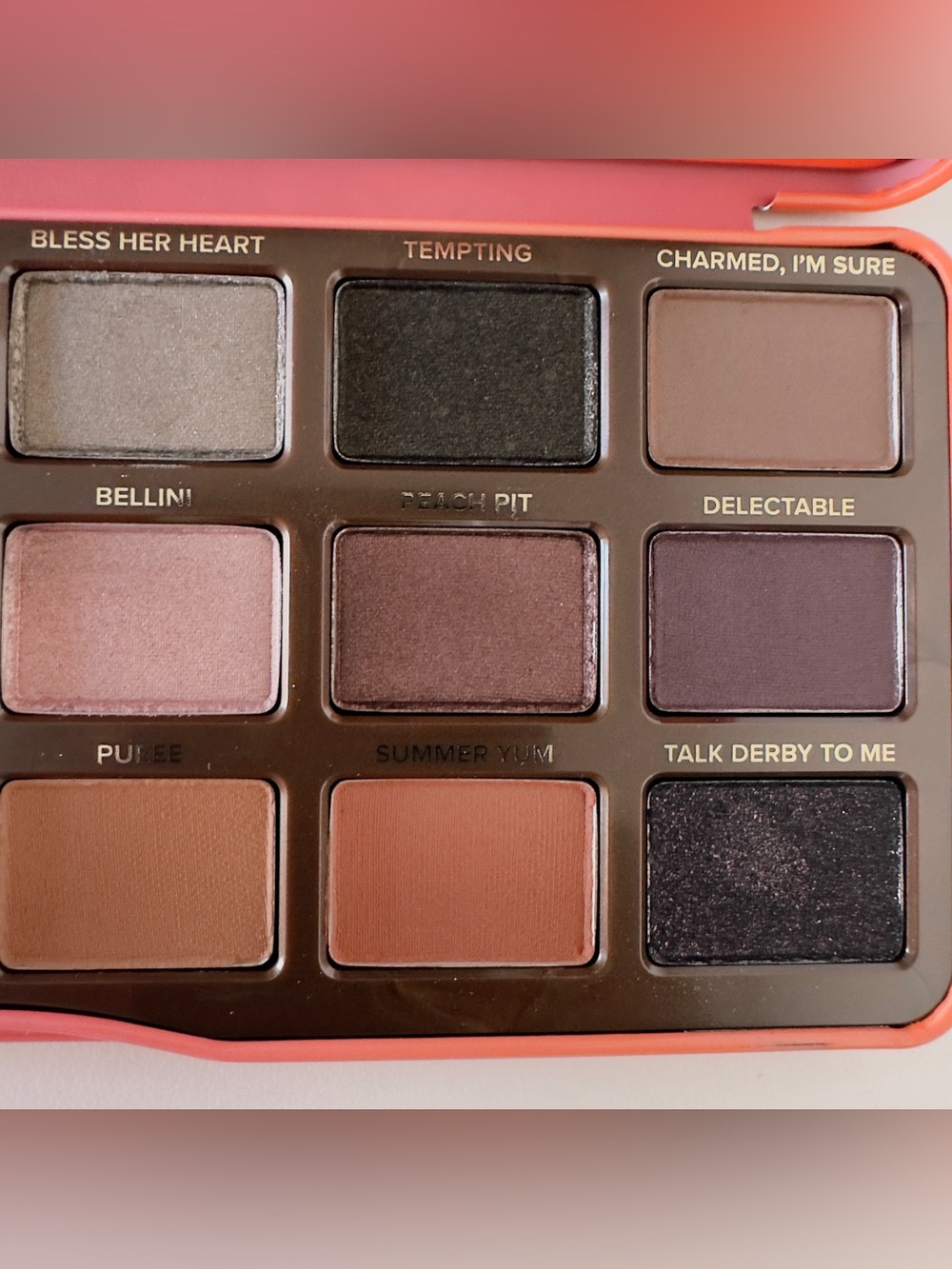 New Too Faced Sweet Peach Eyeshadow Palette - Picture 4 of 8